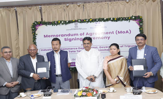 MoA signed between Industries & Commerce Dept and Tata Technologies for upgradation of IITs.